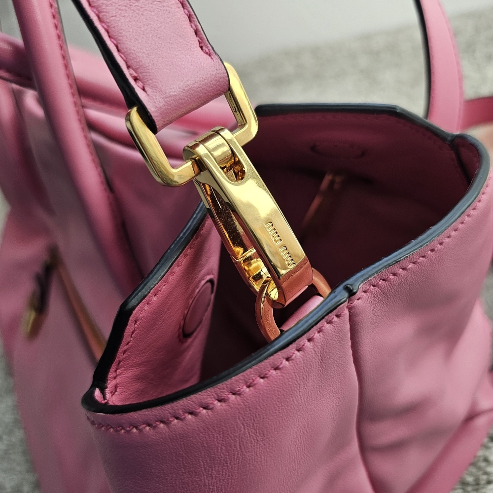 Miu Miu Soft Leather Tote! sold - Picture 14 of 17